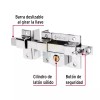 Hermex CB-40IB Fixed bar lock, left, blister