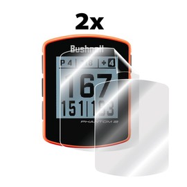 IPG Compatible with Bushnell Phantom 2 GPS Rangefinder Screen Protector (2 Units) Invisible Ultra HD Clear thermoplastic urethane Film Scratch Resistant Guard Smooth Self-Healing BubbleFree for