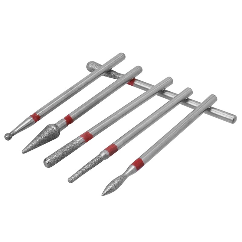 Bestgle Nail Bit, 0.09 inch (2.35 mm) for Nail Machine,
