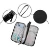 Rumyve Cable Organizer Bag,Double Electronic Accessories Bag Organizer Cable,Portable Waterproof