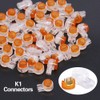 Hilitchi 200-Pcs Data Phone Wire Butt Splice 2/3 Ports UY/UR/UB