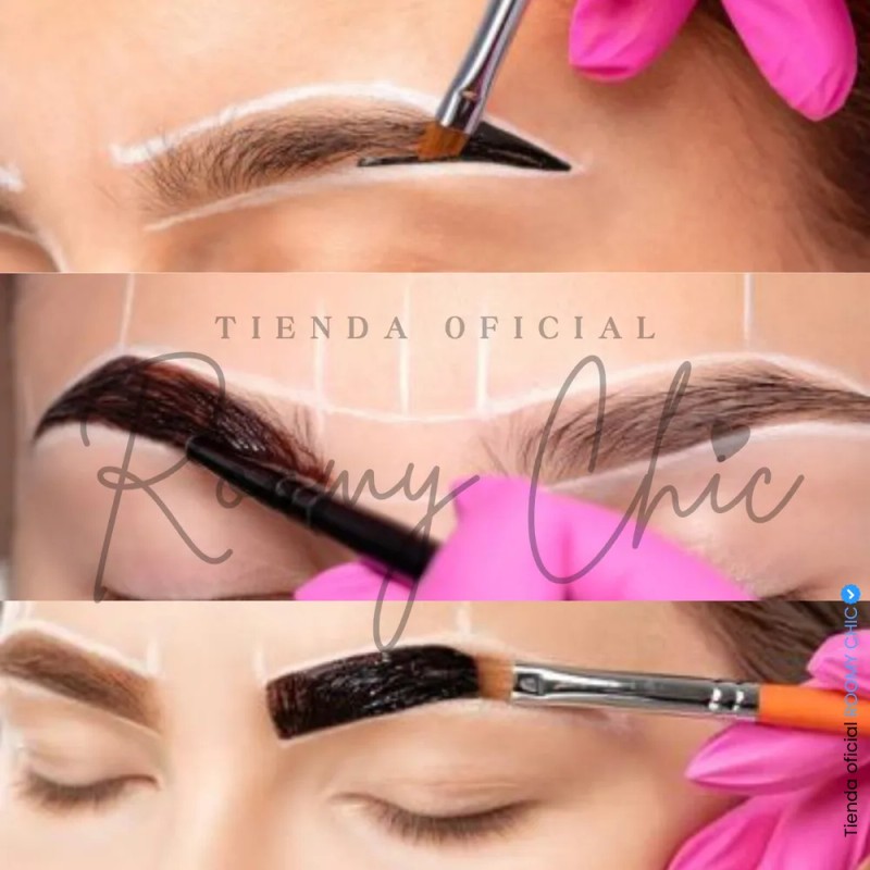 Tinta Henna Para Cejas Y Pestañas Color Café Semipermanente