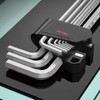 DELIXI Allen Wrench Set 9 Pieces Hex Key Metric 1.5-10mm