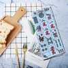 yUhe2018Cw Mahjong Dish Towels - Decorative Waffle Weave Kitchen, Mahjong