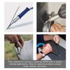 Black Plastic Stick High Density Polyethylene HDPE Plastic Welding Rod,