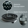 Small Rubber Bar for Children - Black Mini Curry Comb