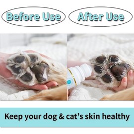 D-Station PDRN Premium Abdomen and Bottom Paw Balm Essence - Hydrates, Protects, and Soothes Dry, Cracked Paws, Rough Skin, and Calluses for Dogs and Cats. It is Gentle and Non-irritating. 2.87 oz