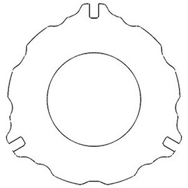 RAParts R61066 New PTO Clutch Plate Fits John Deere 4030 4040 4050 4055 4230 4240 4250 +
