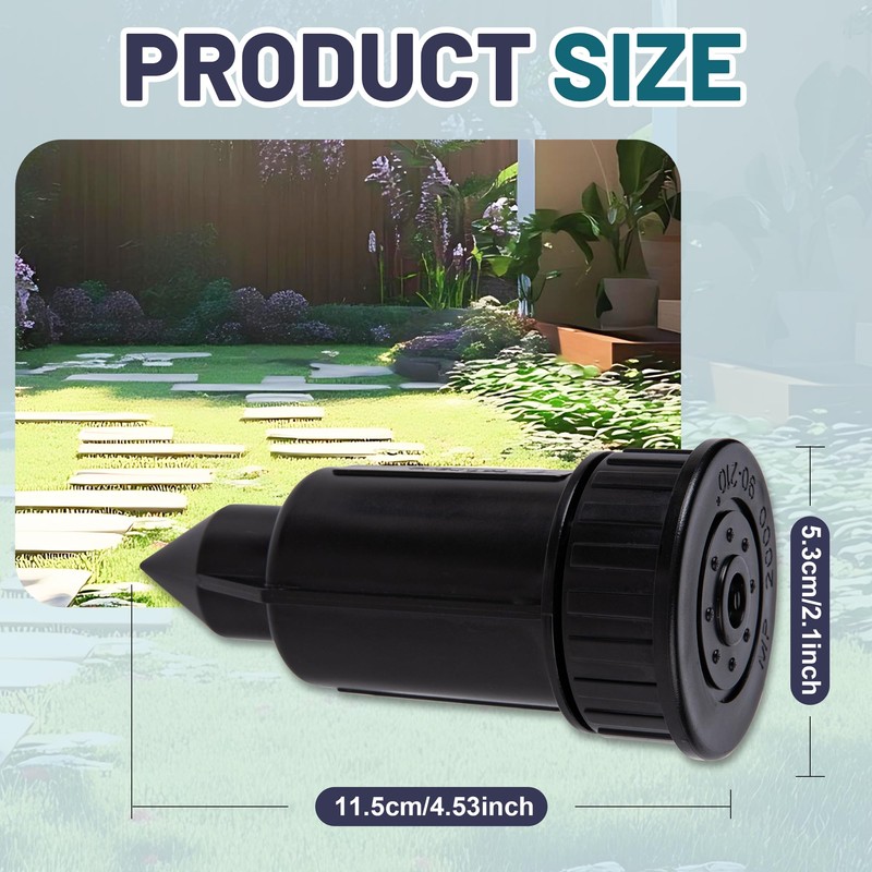 Meejune Hide a Key Outside Sprinkler Head - Waterproof Outdoor