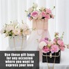 Pack of 3 Flower Packaging Bags with 3 Pieces Cards,