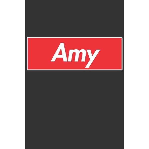 Amy: Amy Planner Calendar Notebook Journal, Personal Named Firstname Or