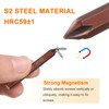 HARFINGTON 4pcs PH1/PH2/PH3/SL8 Phillips Slotted Screwdriver Bit 5/16" Hex Shank