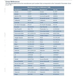 Volumetric Flowmeter Gicar Ø 1/4" FF