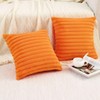Pallene Faux Fur Plush Fall Throw Pillow Covers 20x20 Set
