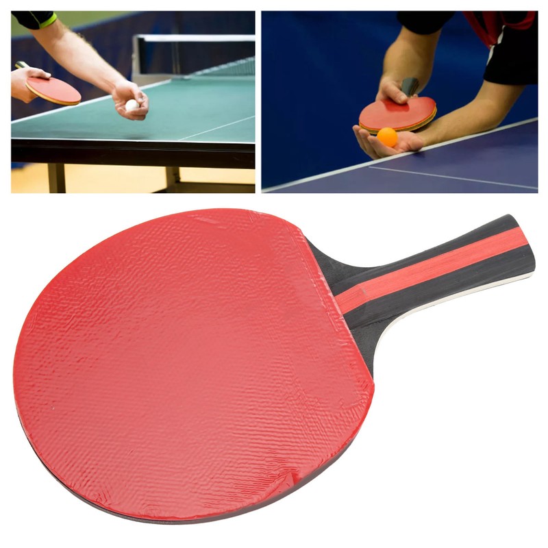 REGAIL Table Tennis Paddle Double Sided Beef Tendon Rubber Training