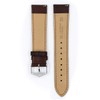 Hirsch Merino Leather Watch Strap - Golden Brown - L