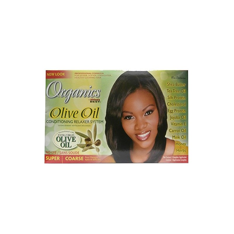 Relaxer / smoothing cream Africa's Best Organics olive oil relaxer