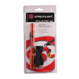 Streamlight 66147 Stylus Pro USB W/ 120V AC, Orange