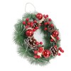 Christmas Wreath Hand Made Simulation Pine Cone Wreath Christmas Gift