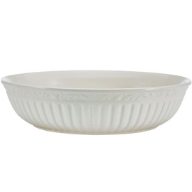 Mikasa Italian Countryside Set of 4 Pasta Bowls, 9.25 Inch, Cream
