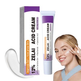 Acid 12% Face Moisturiser,Anti Acne Face Cream for Women and Moisturiser for Men,Balance Oil Sebum,Brightening Skin,Rosacea Treatment for Face,Day cream & Night Cream Beauty Products