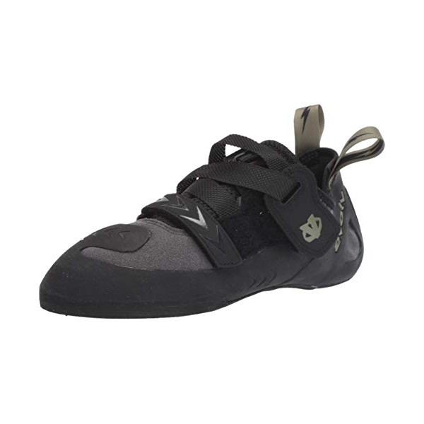 Evolv Kronos Climbing Shoe - Mens, Black/Olive, 7, EVL0361-7