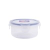 Lock & Lock 70100 L&L Classic Short Round Container, Clear