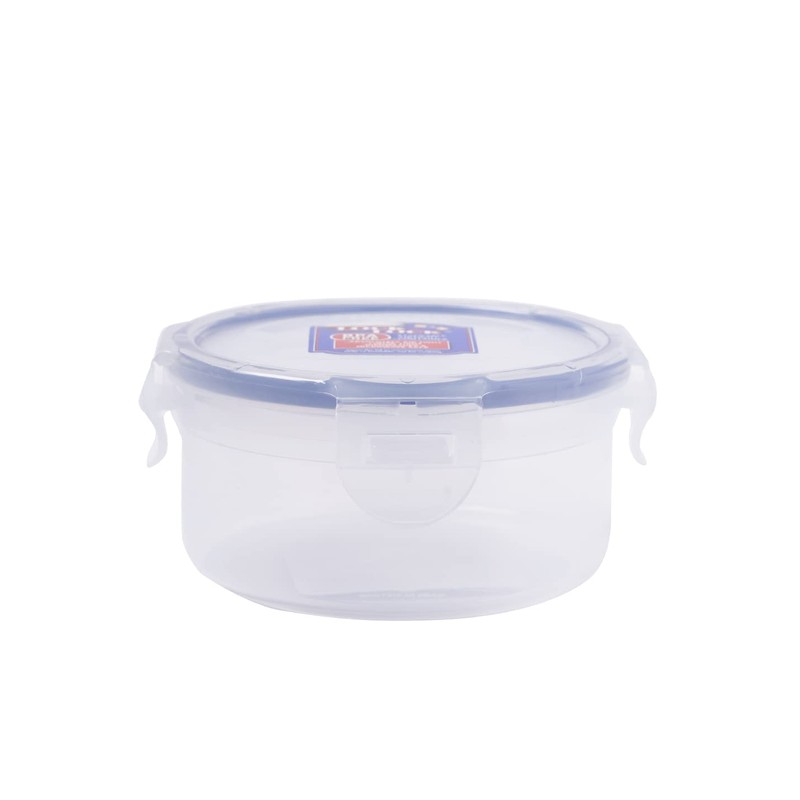 Lock & Lock 70100 L&L Classic Short Round Container, Clear