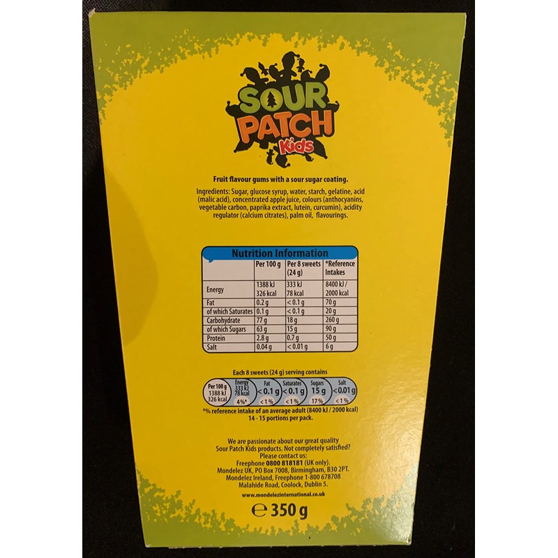 Sour Patch Kids Sweetsgifting Carton, 350 g