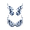 Jugua Tattoo Tattoo Stickers, 2 Weeks Disappearing Henna Tattoo Real