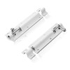 XFORT® 2 Pack Tower Bolt White 150mm (6"), Door Lock