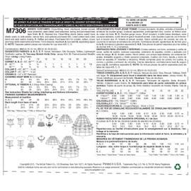 McCall's Patterns M7306 Corsets, Shorts, Collars, Hoop Skirts & Crown, A5 (6-8-10-12-14)