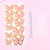 TO 100pzs Adornos De Mariposa 3d Para Decoración De Pasteles