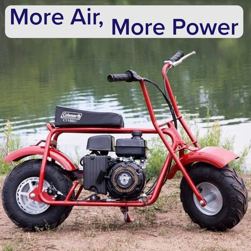 AlveyTech High-Performance Air Filter Intake Kit - Fits Coleman CT100U