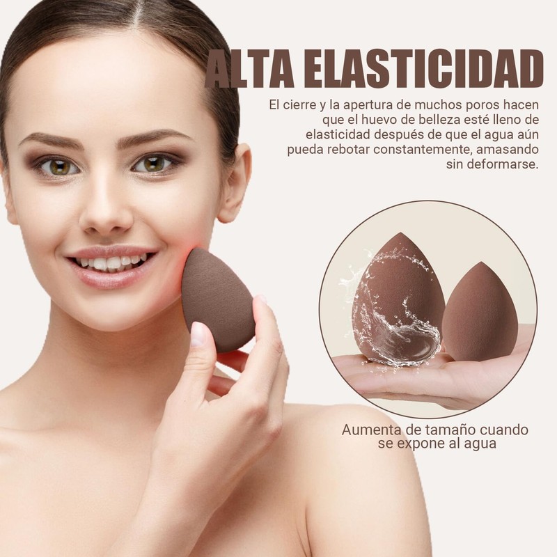 21 Set de Herramientas de Maquillaje Profesional Esponja de Maquillaje