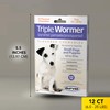 DURVET 12-Pack Triple Wormer Tablets for Puppies and Small Dogs