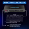 4K 60Hz HDMI 2.0 SplitterARC eARC for Soundbar HDMI Switch