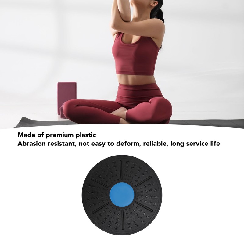 Balance Board Plastic Anti Slip Exercise Balance Stability Trainer for
