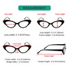 Eyekepper 10-Pack Small Lens Reading Glasses for Women Cat Eye