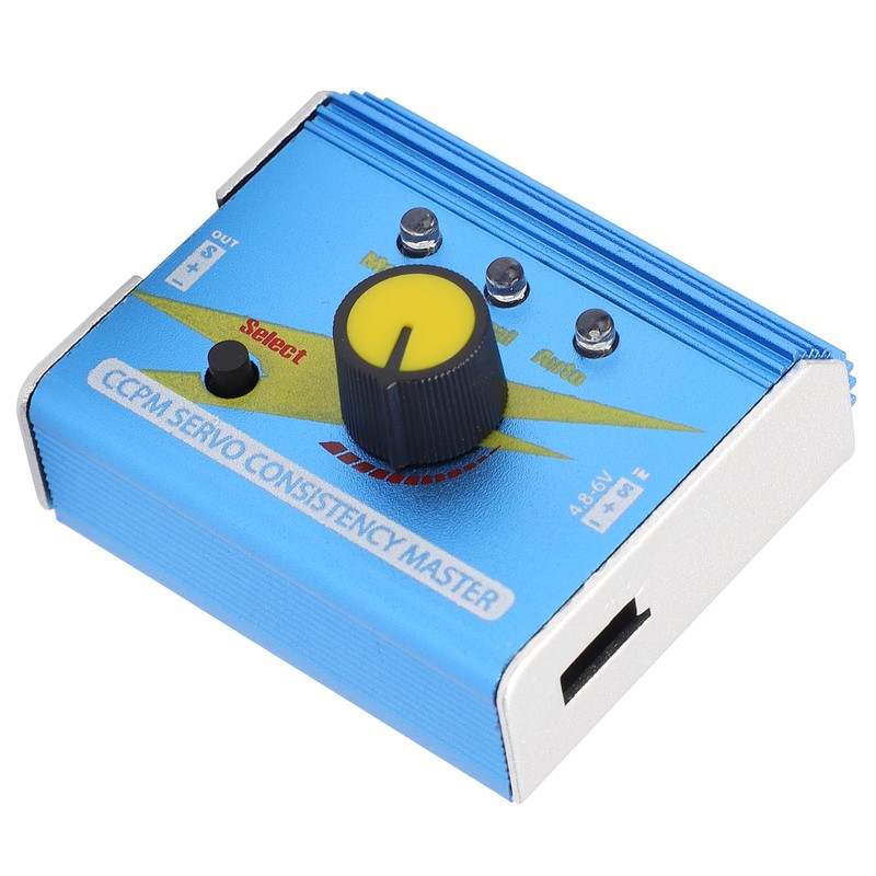 ESC Servo Tester CCPM Servo Consistency Master with 3‑Gear Indicator