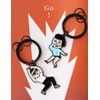 U-PICK Cute Keychain Metal Keychain Cartoon Style Keychain Bag Accessory