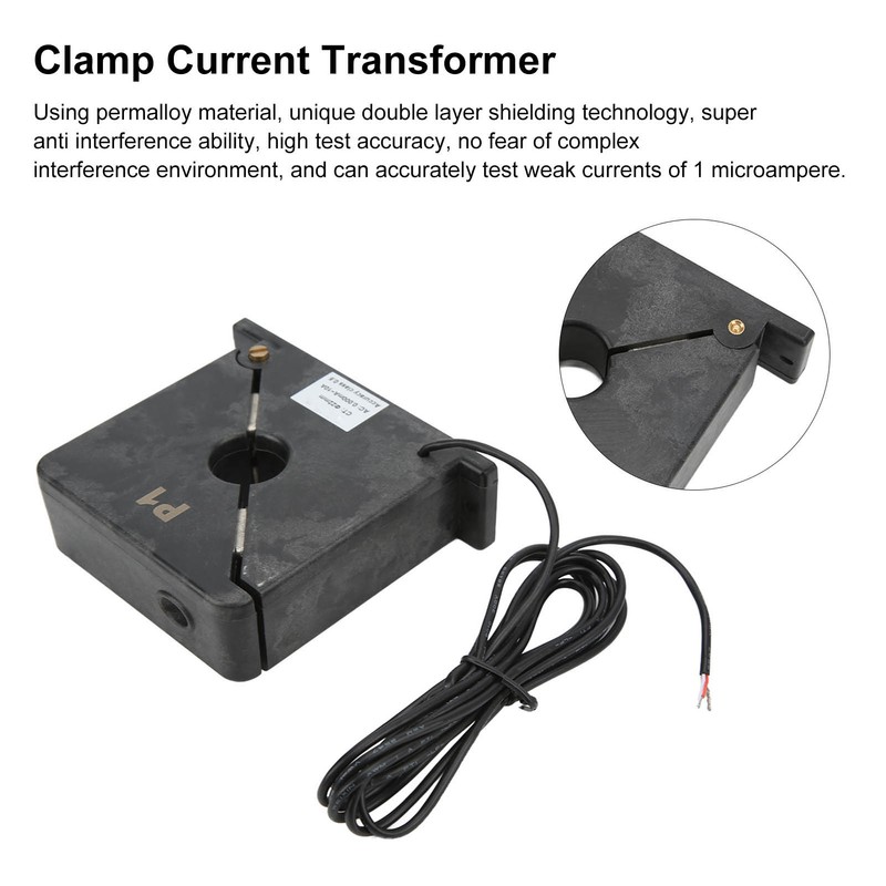 ETCR022KU Microampere Clamp Shape Leakage Current Transformer for Oscilloscope Harmonic