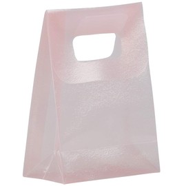 JAM Paper® Frosted Lunch Bags - 3" x 4" x 1 1/2" - Pink - Sold Individually