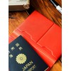 BEAMS JAPAN STATIONERY HIGHTIDE Custom Passport Case, orange