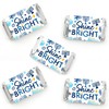 Big Dot of Happiness Hanukkah Menorah - Mini Candy Bar