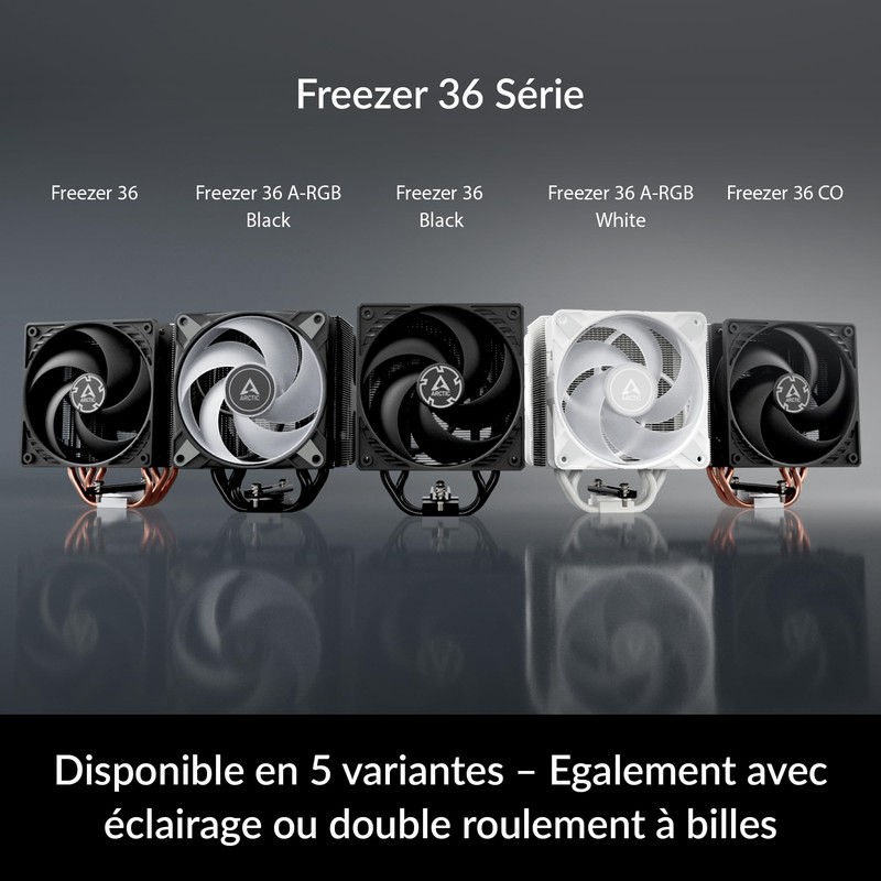 ARCTIC Freezer 36 CO - Single-Tower CPU Cooler with Push-Pull,