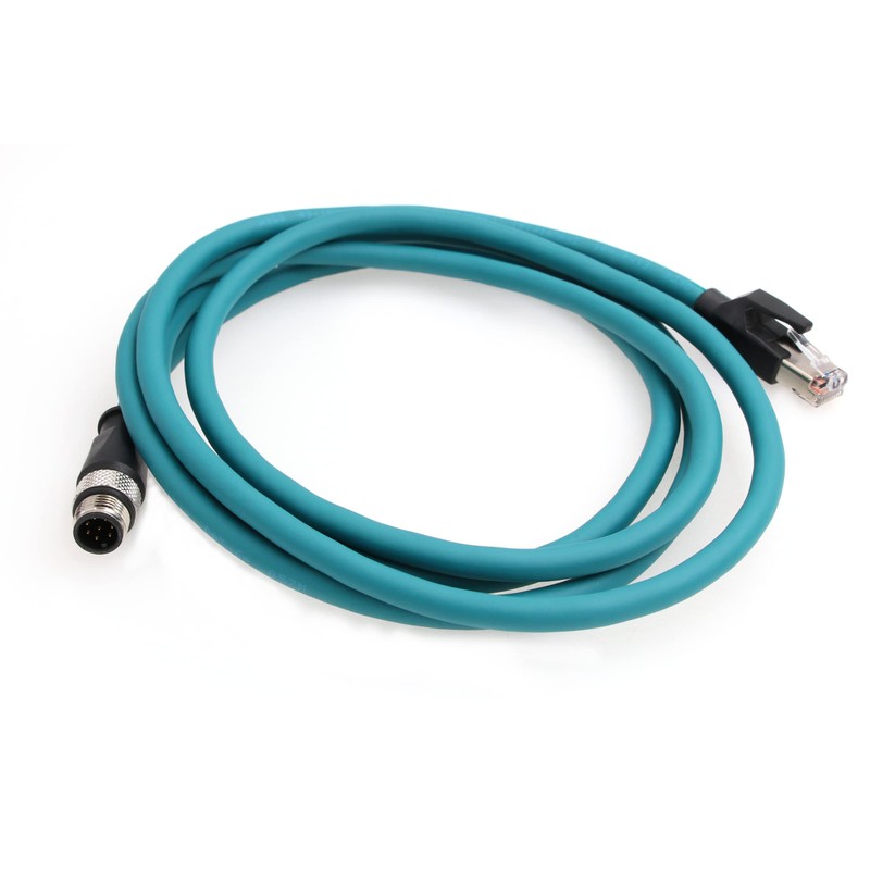 Eonvic M12 to RJ45 Industrial Ethernet 8 Pin A Code