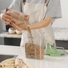 TkoYuHm Bird Seed Storage Container with Pouring Spout & Measuring