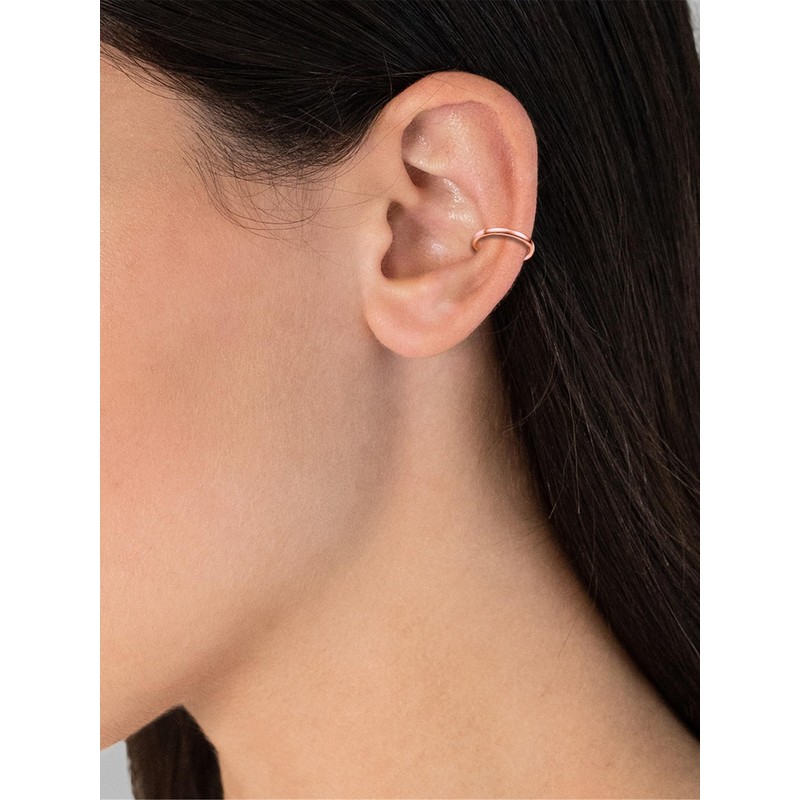 Glanzstücke München Women's 925 Sterling Silver Ear Cuff, Silver