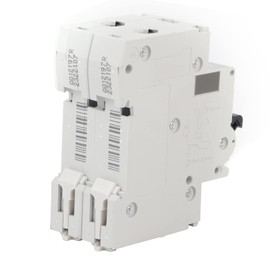 Disyuntor de aire en miniatura de bajo voltaje, disyuntor en miniatura de montaje en riel DIN 250 V CC para paneles solares, híbrido eólico y solar y otros sistemas CC (63 A)